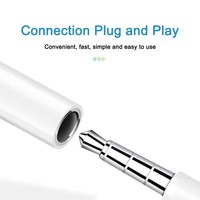 Adaptador de Auriculares USB Tipo C a 3.5mm, Cable Adaptador de Audio AUX USB C a 3.5mm para iPhone Pro MAX