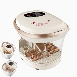 Baño de Pies con Masaje y Control de Temperatura por Computadora, Calentamiento Rápido, con Rodillos de Masaje <span class=keywords><strong>Shiatsu</strong></span> Grandes y Burbujas - Product Image 1