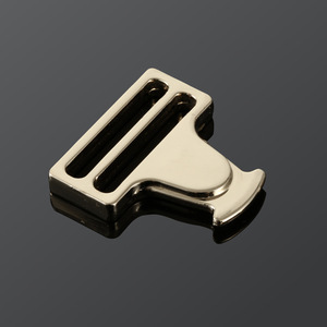 Boucle de verrouillage automatique en alliage de zinc, argent noir, attaches réglables pour ceintures, sacs à dos, usage tactique DZQ410-25 - Product Image 2