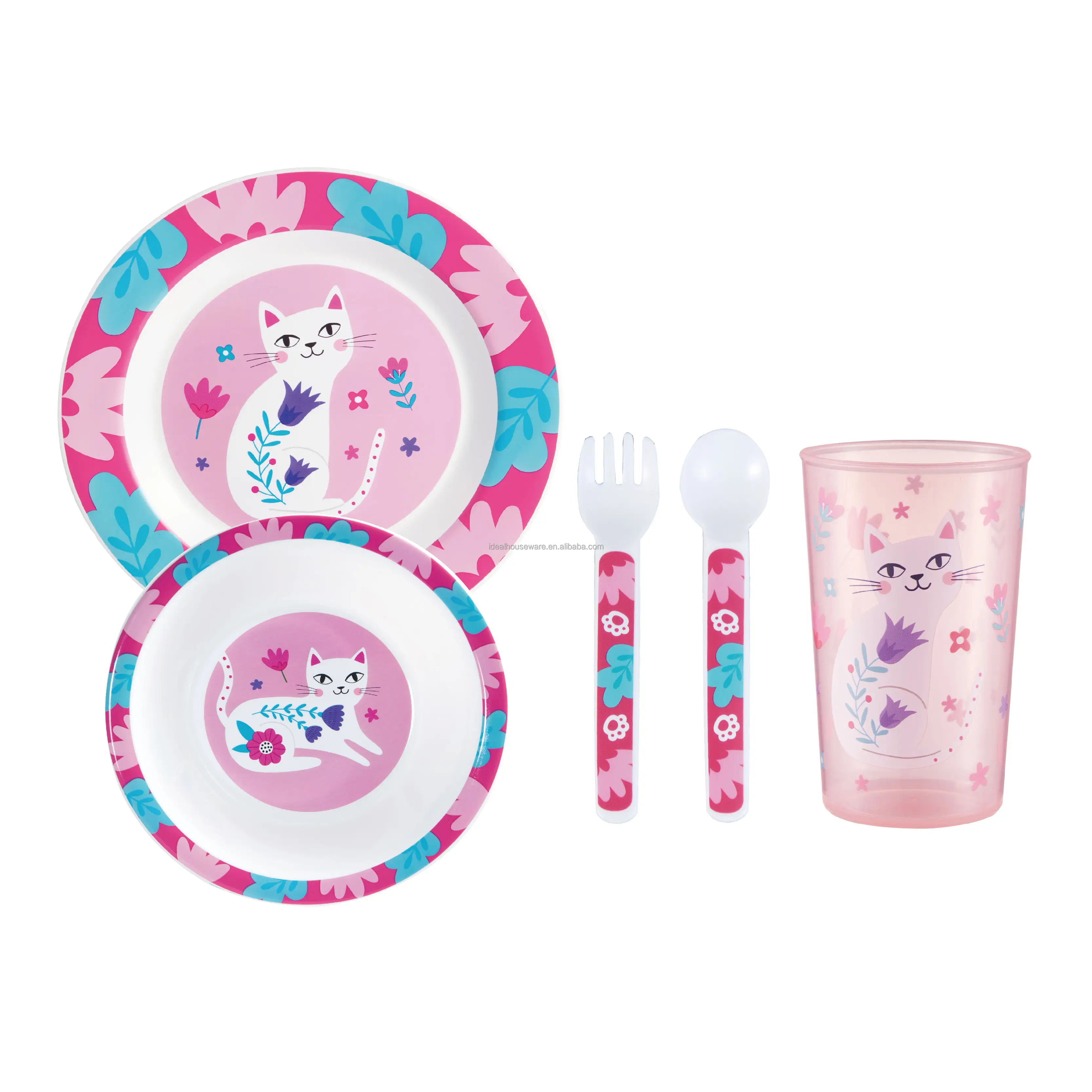 Factory Supply Baby Fütterung sset Kunststoff Baby Bowl PP Baby Geschirr Set