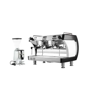 Cafetera expreso 3 en 1 de china, máquina de café eléctrica con dispensador  de leche, espressomaschine - AliExpress