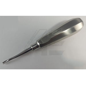 Venta al por mayor mejores instrumentos dentales manuales 2025 elevador de raíces de acero inoxidable alemán Herramienta de extracción quirúrgica recta - Product Image 6