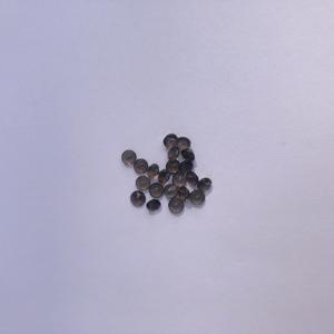 Piedras Preciosas Sueltas de Cuarzo Ahumado Natural Marrón de 2 mm, Corte Brillante Facetado, Certificadas por IGI para la Creación de Joyas - Product Image 1