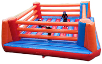 Zone de combat gonflable en PVC de grande taille à louer, ring de boxe gonflable, terrain de boxe à vendre