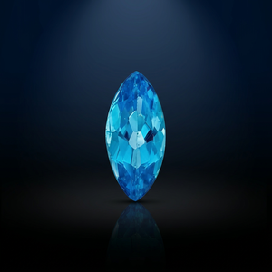 Alta calidad 3, 5X7mm Marquesa corte Natural para Topacio Azul suizo IGI certificado facetado piedra preciosa suelta venta al por mayor precio de fábrica por - Product Image 3