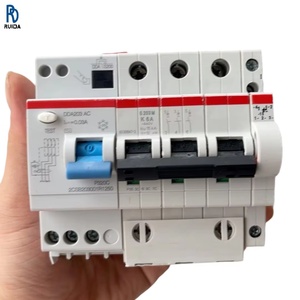 S203M-K6A+DDA203AC เบรกเกอร์ป้องกันไฟรั่วแบบรวม 3P 6A 30mA ราง Din RCBO สำหรับตู้จ่ายไฟฟ้าอุตสาหกรรม - Product Image 1