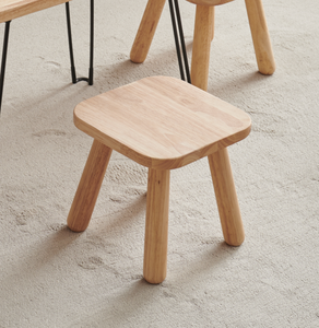 <span class=keywords><strong>Taburete</strong></span> pequeño de madera maciza de diseño moderno <span class=keywords><strong>con</strong></span> <span class=keywords><strong>respaldo</strong></span> para niños, <span class=keywords><strong>taburete</strong></span> de sofá <span class=keywords><strong>bajo</strong></span> para sala de estar, <span class=keywords><strong>taburete</strong></span> de madera de dibujos animados - Product Image 3