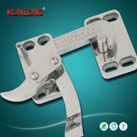 SK1-602 Serrure de compression pour chambre d'essai avec poignée en acier inoxydable poli brillant pour four