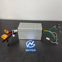 Contrôleur intelligent sans balais VSETT 11+ 60V 72V (alliage d'aluminium argenté) – Pièces d'origine pour trottinette électrique Super 11+
