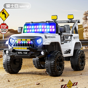 Nuovo veicolo fuoristrada elettrico per bambini auto all'aperto per bambini auto elettrica a quattro ruote può sedersi con telecomando auto giocattolo - Product Image 3