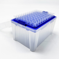 Fournitures de laboratoire embouts de Micro-Pipette 100 microleter pour laboratoire dnae RNase Free stérilisé embouts de Pipette de filtre