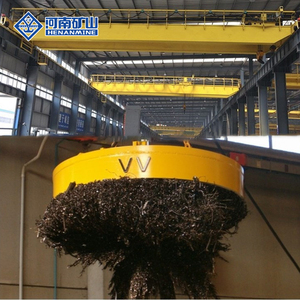 Guindaste Aéreo de Viga Dupla com Carro de Translação, Modelo QC, com Placa Eletromagnética Elétrica Comum, Capacidade de 10 Toneladas e <span class=keywords><strong>16</strong></span> Toneladas - Product Image 6