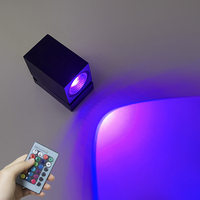 Lampe murale LED Hagood 10W IP65 étanche en aluminium avec angle réglable, double température de couleur pour une utilisation à domicile et en extérieur