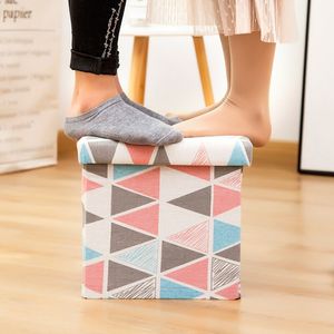 <span class=keywords><strong>Tabouret</strong></span> de rangement pliable otromaines, support pour <span class=keywords><strong>coffre</strong></span>, repose-pieds - Product Image 4