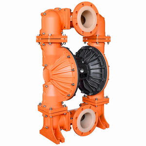 Bomba de Doble Diafragma de Alto Flujo Accionada por Aire (AODD), Bomba con Componentes Internos de PVDF para Transferencia de Productos Químicos Agresivos - Product Image 6