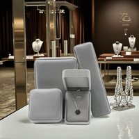 Boîte à bijoux élégante et personnalisée de luxe, boîte à bijoux personnalisée pour bracelets, colliers, boucles d'oreilles et bagues, emballage