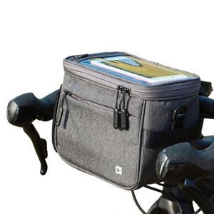 Échantillon gratuit : Sacoche de guidon pour trottinette électrique – Accessoire universel étanche pour rangement avant de trottinette - Product Image 3