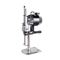 Portable textile couteau droit tissu tissu cutter machine électrique verticale avec 10 pouces