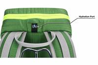 Sac à dos de montagne personnalisé 45L en nylon imperméable avec fermeture éclair, housse de pluie et ajustement réglable pour le voyage et la randonnée