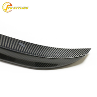 Aileron arrière en fibre de carbone style CS pour BMW Série 3 F30 F80 M3 320i 328i 335i 326D 2012 et plus, becquet de coffre en carbone véritable