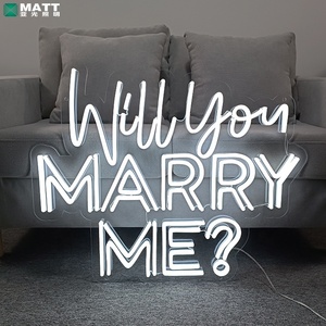 Insegna al Neon LED Personalizzata 'Mi Vuoi Sposare?' per Matrimoni, Compleanni, San Valentino e Feste - Product Image 2