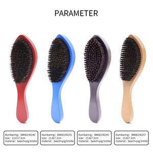 <span class=keywords><strong>Spazzola</strong></span> per <span class=keywords><strong>Barba</strong></span> BOOMHOME 360 Wave in Legno con Setole di Cinghiale per Uomo, Personalizzabile con Logo, Vendita all'Ingrosso - Product Image 2