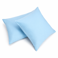 Housse de coussin enveloppante en polyester brossé pour hôtel et usage domestique, respectueuse de la peau, protection de coussin, OEM ODM disponible