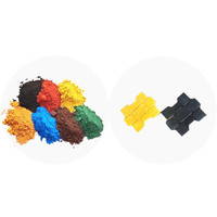 Oxyde de fer rouge 130 noir 330 couleur de colorant de ciment