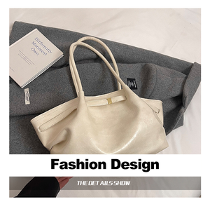 Thời trang mới của Phụ nữ PU da túi xách Chất lượng cao Vai Túi Xách với hai dây đai phong cách đơn giản dành cho phụ nữ - Product Image 6