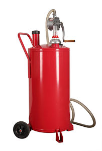 Gas tanque de almacenamiento <span class=keywords><strong>Caddy</strong></span> barril tambor gasolina <span class=keywords><strong>diesel</strong></span> fluid portador bomba 20gal - Product Image 4
