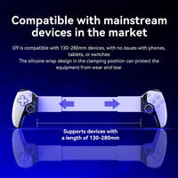 Nouvelle manette de jeu sans fil portable D9 BT, poignée extensible, joystick, contrôleur de jeu pour PC Android P4 P3