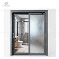 Fenêtres personnalisées en verre à bris thermique de conception moderne et économe en énergie Fenêtre coulissante horizontale en aluminium pour les maisons