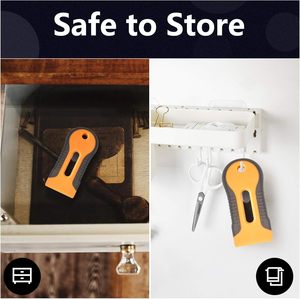 Razor Blade Scraper <b>Tool</b> DIY Multi-Purpose Decals Stickers Paint Removal Customizable OEM Rubber - Product Image 2