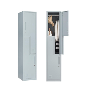 Casier de rangement intelligent en acier avec serrure électronique et à clé pour vestiaire de salle de sport - Product Image 2