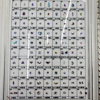 Strass thermocollants de qualité supérieure en forme de marquise, en verre AB cristal, à dos plat, pour vêtements, nail art, transferts brillants, décoration DIY