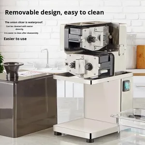 Nouvelle Hachoir Électrique Multifonctionnel Commercial en Acier Inoxydable 220V pour Légumes, Oignons Verts, Piments et <span class=keywords><strong>Poulet</strong></span> - Product Image 2