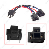 Adaptateur de prise de câblage pour phare de voiture HID/LED, connecteur double H4 mâle vers H4 femelle, câble de lumière automobile