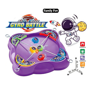 EPT Ensemble de combat spatial gyroscopique 4 joueurs avec arène de combat - Jouet de combat multijoueur avec toupies et échelle de notation pour enfants - Product Image 4