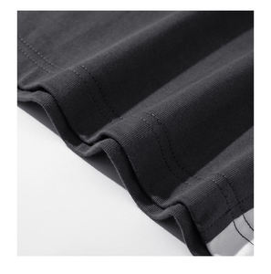 Chấ<span class=keywords><strong>t</strong></span> Lượng Cao 260gsm Unisex Thư Logo In Ấn Với Hot Bán Thiế<span class=keywords><strong>t</strong></span> Kế Thời Trang <span class=keywords><strong>T</strong></span> Áo Sơ Mi Nam Hợp Thời Trang Lỏng Lẻo In Áo Thun - Product Image 6