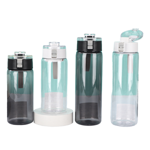 Bouteille d'eau en plastique écologique minimaliste personnalisée avec logo <span class=keywords><strong>Smoon</strong></span> KH-037, pour le sport, la randonnée, les voyages, avec infuseur à thé, pour enfants - Product Image 3