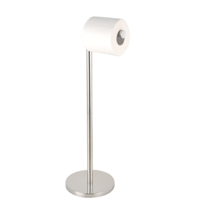 High Quality Stainless Steel Free Standing Bathroom <strong>Toilet</strong> <strong>Paper</strong> Roll <strong>Holder</strong> <strong>Stand</strong> - Product Image 2