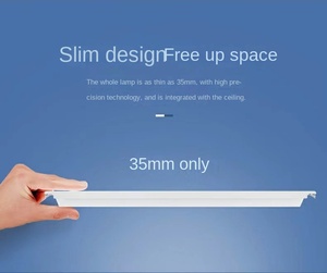 48W 60W cao lumen ft hình chữ nhật mỏng khung phẳng Backlit 300x1200 dẫn ánh sáng trong nhà dẫn Trần Bảng điều chỉnh ánh sáng - Product Image 5