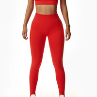 Leggings Deportivos Sin Costuras para Mujer, Cintura Alta, para Entrenamiento, Yoga, Gimnasio, Elásticos, Transpirables