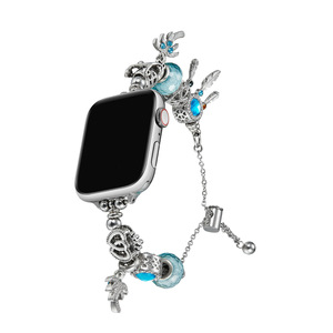 Decorative Beaded Luxury & Comfortable Customizable <b>Watch</b> Band <b>Women</b> Charm Bracelet Strap for Smartwatch Jewelry - Product Image 5