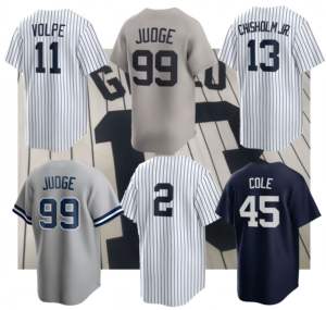 <strong>New</strong> <strong>York</strong> <strong>Yankee</strong> Team Polyester Baseball Jersey Stitched Fan Edition Custom Baseball <strong>T</strong>-<strong>Shirt</strong> with Team Logo Factory Supply - Product Image 2