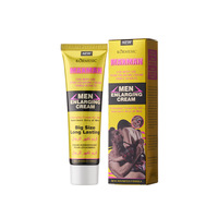 Crème de massage pour l'agrandissement des parties intimes masculines aux ingrédients à base de plantes, écologique, 50 ml, pour l'amélioration