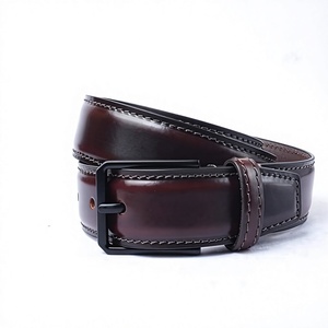 Ceinture vintage personnalisable en cuir de vachette avec boucle carrée en acier pour filles et femmes - Écologique, tendance, longueur sur mesure - Product Image 6