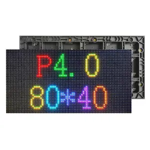 P4 320X160Mm Ecran Led Matriks 80X40 Titik SMD2121 Nation Star Dalam Ruangan HD LED Layar Video Modul Penuh Warna