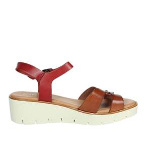 รองเท้าส้นเตารีด Cinzia Soft Donna รุ่น El178032 สีน้ำตาล ขนาดความสูงของส้น  สีของรองเท้า - Product Image 3