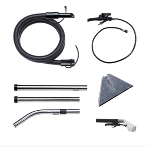 Ensemble d'outils de nettoyage alimenté par courant continu Rumphi Premium pour les toilettes, le sol et l'hôpital, serpillière en microfibre, balai, raclette et pelle à poussière combinés avec manche - Product Image 4